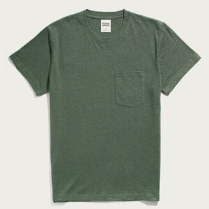 Bridge & Burn Organic Hemp Pocket Tee Cypress